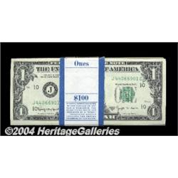 Fr. 1902-J $1 1963-B Federal Reserve Notes.