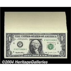 Fr. 1923-F $1 1995 Federal Reserve Web Notes.