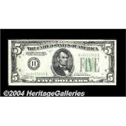 Fr. 1957-H/Fr. 1656-H $5 1934-A/1934 Mule