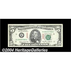 Fr. 1978-K $5 1985 Federal Reserve Note