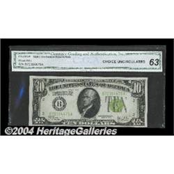 Fr. 2003-B $10 1928C Federal Reserve Note. CGA