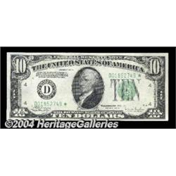 Fr. 2008-D* $10 1934-C Federal Reserve Note.