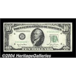 Fr. 2010-D* $10 1950 Federal Reserve Note.