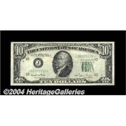 Fr. 2010-J* $10 1950 Narrow Federal Reserve