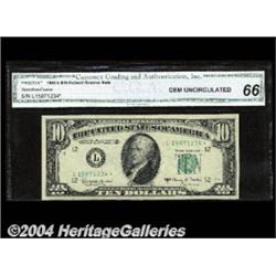 Fr. 2015-L* $10 1950E Federal Reserve Note.