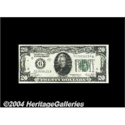 Fr. 2051-F $20 1928A Federal Reserve Note. Gem