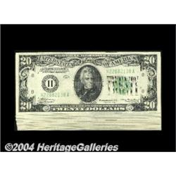 Fr. 2054-H $20 1934 Mule Federal Reserve