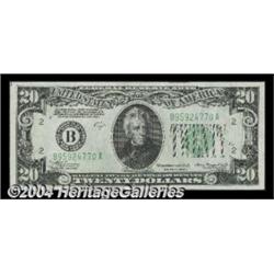 Fr. 2055-B $20 1934-A Federal Reserve Note.