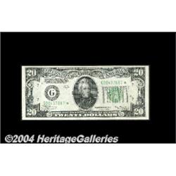 Fr. 2055-G* $20 1934A Mule Federal Reserve