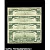 Image 2 : Four 1950 $50 Federal Reserve Notes.Fr. 2107-A