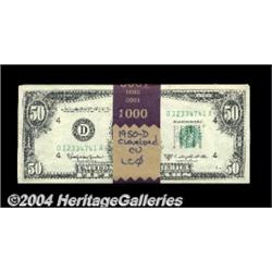 Fr. 2111-D $50 1950-D Federal Reserve Note.