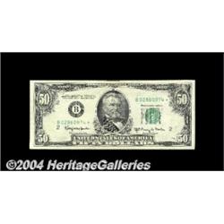 Fr. 2112-B* $50 1950-E Federal Reserve Note.