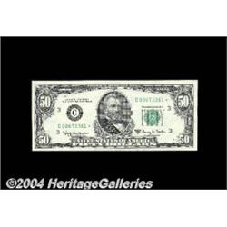 Fr. 2113-C* $50 1963A Federal Reserve Note.