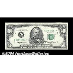 Fr. 2113-C* $50 1963A Federal Reserve Note.