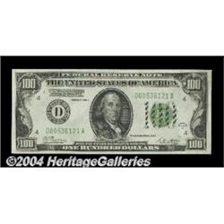 Fr. 2151-D $100 1928A Federal Reserve Note.