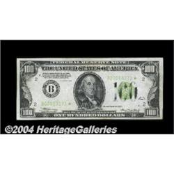 Fr. 2152-B* $100 1934 Light Green Seal Federal