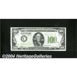 Fr. 2152-C $100 1934 Federal Reserve Note.