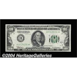 Fr. 2153-B* $100 1934-A Mule Federal Reserve