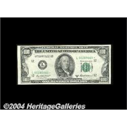 Fr. 2159-L* $100 1950B Federal Reserve Note.