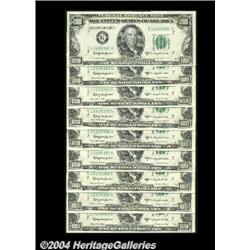 Fr. 2161-G $100 1950D Federal Reserve Notes.