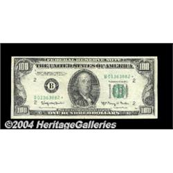 Fr. 2162-B* $100 1950-E Federal Reserve Note.