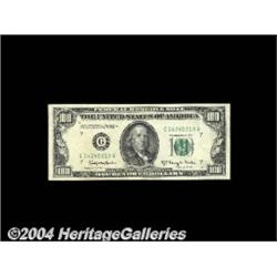Fr. 2162-G $100 1950E Federal Reserve Note.