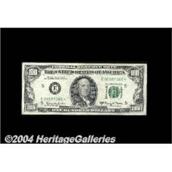 Fr. 2163-E* $100 1963A Federal Reserve Note.