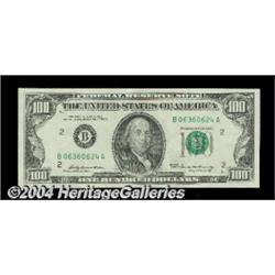 Fr. 2164-B $100 1969 Federal Reserve Note.
