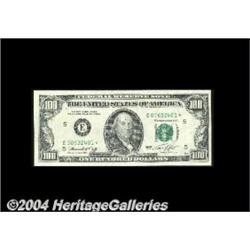 Fr. 2167-E* $100 1974 Federal Reserve Note.