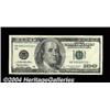 Image 1 : Fr. 2175-D* $100 1996 Federal Reserve Note.