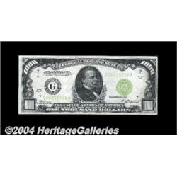 Fr. 2211-G $1,000 1934 Light Green Seal
