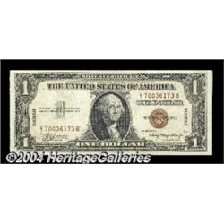 Fr. 2300 $1 1935-A Hawaii Silver Certificates.