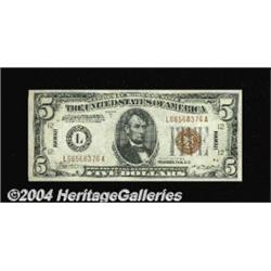 Fr. 2302 $5 1934-A Hawaii Federal Reserve
