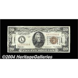 Fr. 2305 $20 1934-A Hawaii Federal Reserve