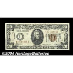 Fr. 2305 $20 1934-A Hawaii Federal Reserve