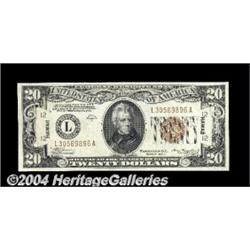 Fr. 2305 $20 1934A Hawaii Federal Reserve
