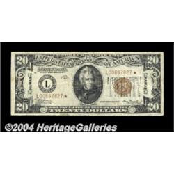 Fr. 2305* $20 1934-A Hawaii Federal Reserve