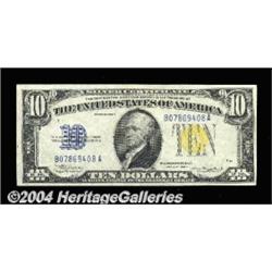 Fr. 2309 $10 1934-A North Africa Silver