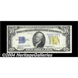 Fr. 2309 $10 1934A North Africa Silver