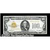Image 1 : Fr. 2405 $100 1928 Gold Certificate. Choice