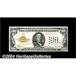 Fr. 2405 $100 1928 Gold Certificate. Choice