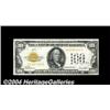 Image 1 : Fr. 2405 $100 1928 Gold Certificate. Choice