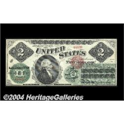 Fr. 41 $2 1862 Legal Tender Choice New. Ideal