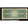 Image 2 : Fr. 41 $2 1862 Legal Tender Note Fine. This