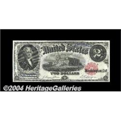 Fr. 56 $2 1880 Legal Tender Gem New. Bright,