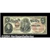 Image 1 : Fr. 69 $5 1878 Legal Tender Fine. The paper is