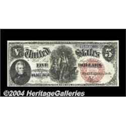 Fr. 73 $5 1880 Legal Tender Very Choice New.