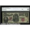 Image 1 : Fr. 88 $5 1907 Legal Tender Star Note CGA Fine