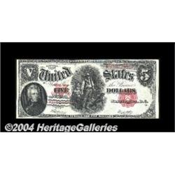 Fr. 91 $5 1907 Legal Tender About New.