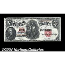 Fr. 91 $5 1907 Legal Tender Extremely Fine
